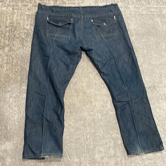 Men’s Lions Crest Blue Jeans straight 48x32 - Picture 4 of 4